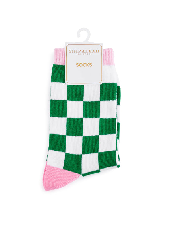 Shiraleah Shiraleah Lucky Check Socks Multi