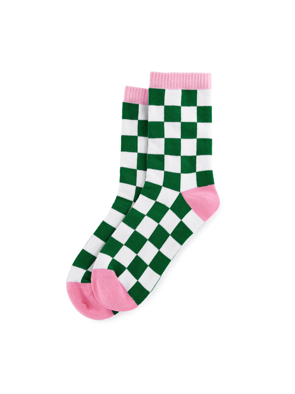 Shiraleah Shiraleah Lucky Check Socks Multi