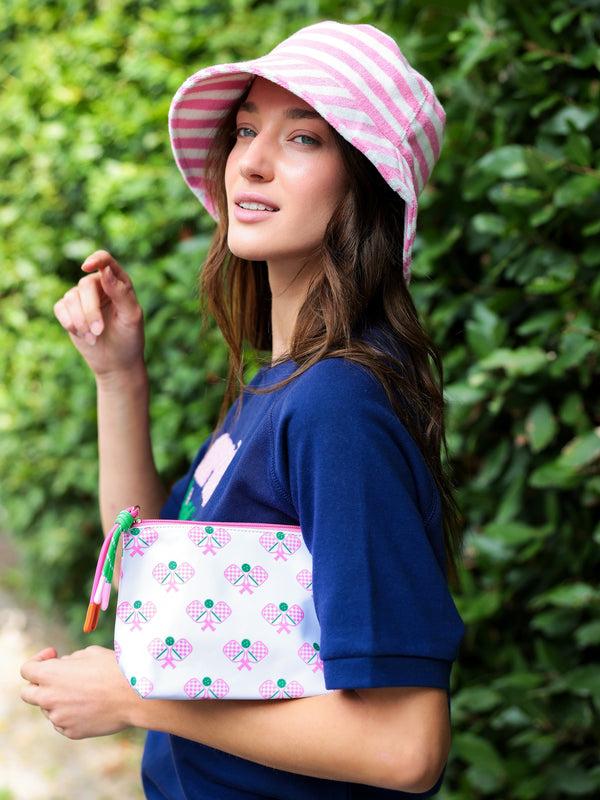 Shiraleah Shiraleah Paddles Medium Zip Pouch Multi