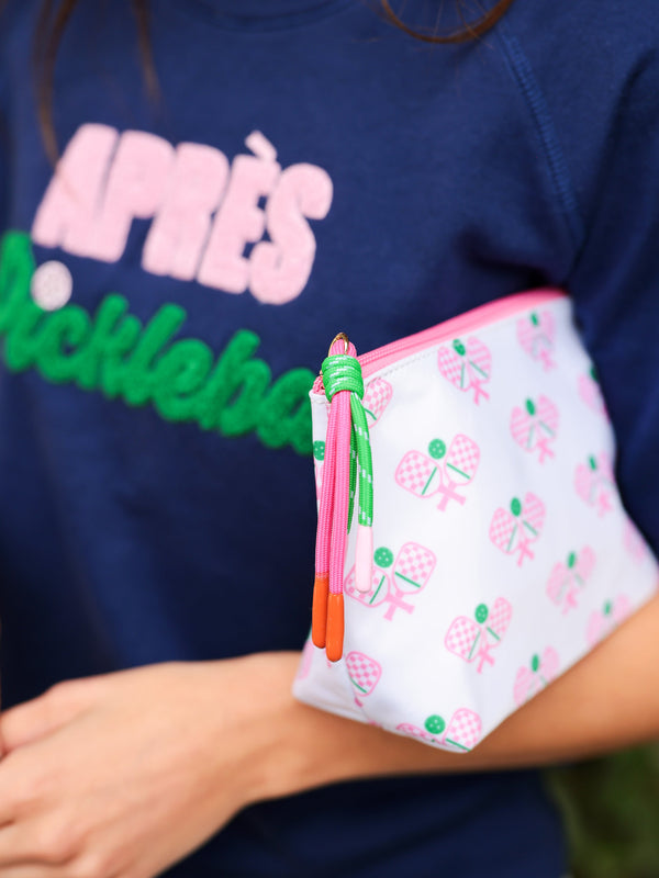 Shiraleah Shiraleah Paddles Medium Zip Pouch Multi