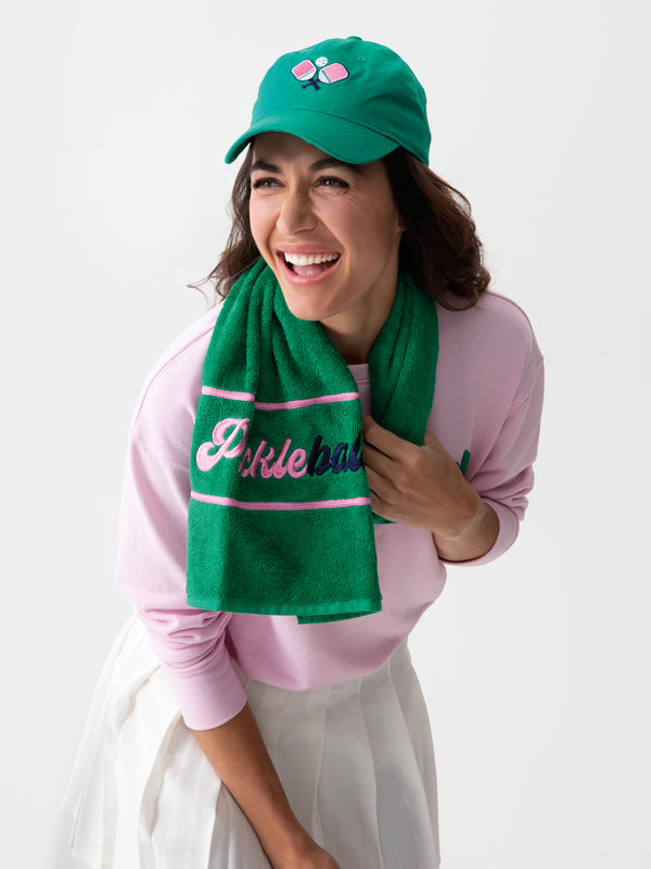 shiraleah Shiraleah "Pickleballer" Towel Green