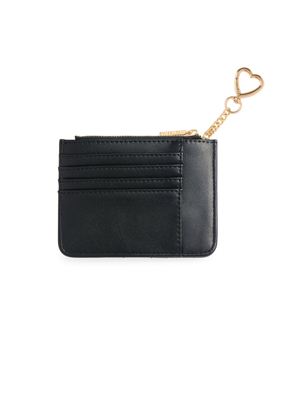 Shiraleah Shiraleah Quilted Bow Card Case