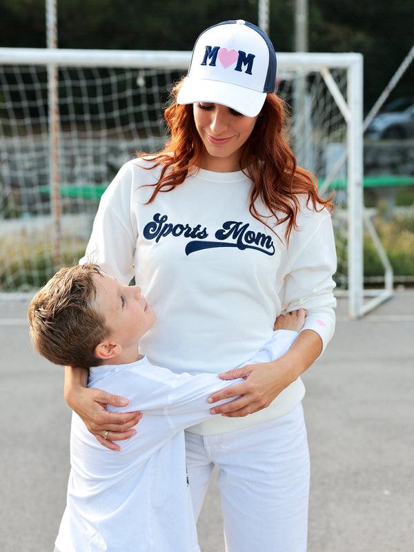 Shiraleah Shiraleah "Sports Mom" Sweatshirt Ivory