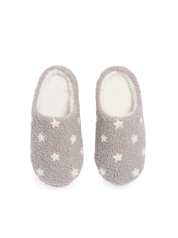Shiraleah Shiraleah Star Slippers Grey
