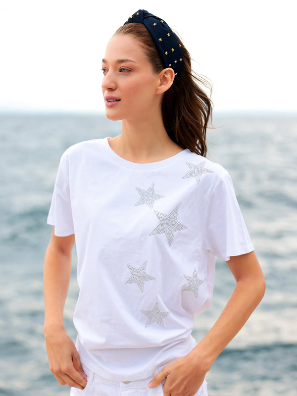 shiraleah Shiraleah Stars T-Shirt White