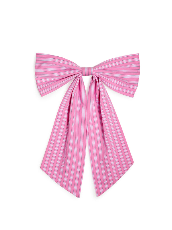 shiraleah Shiraleah Stripe Bow Clip