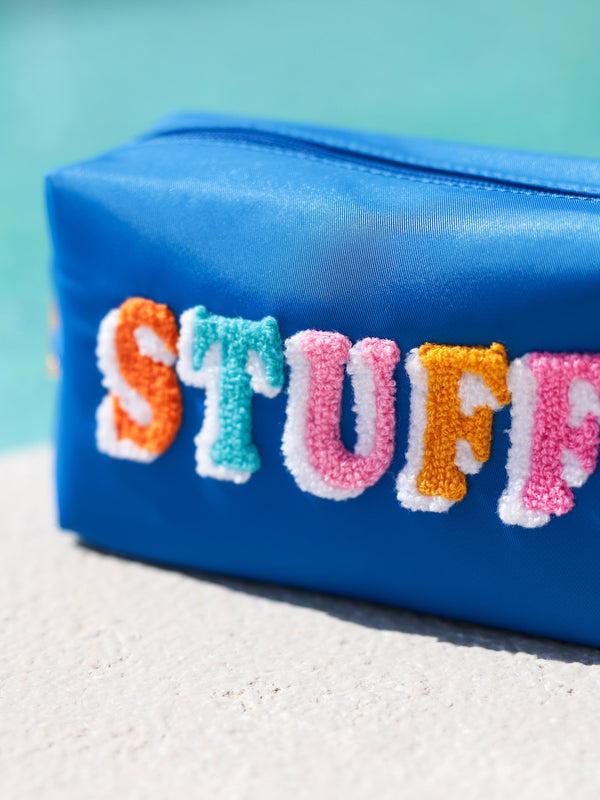 shiraleah Shiraleah "Stuff" Small Zip Pouch Ocean