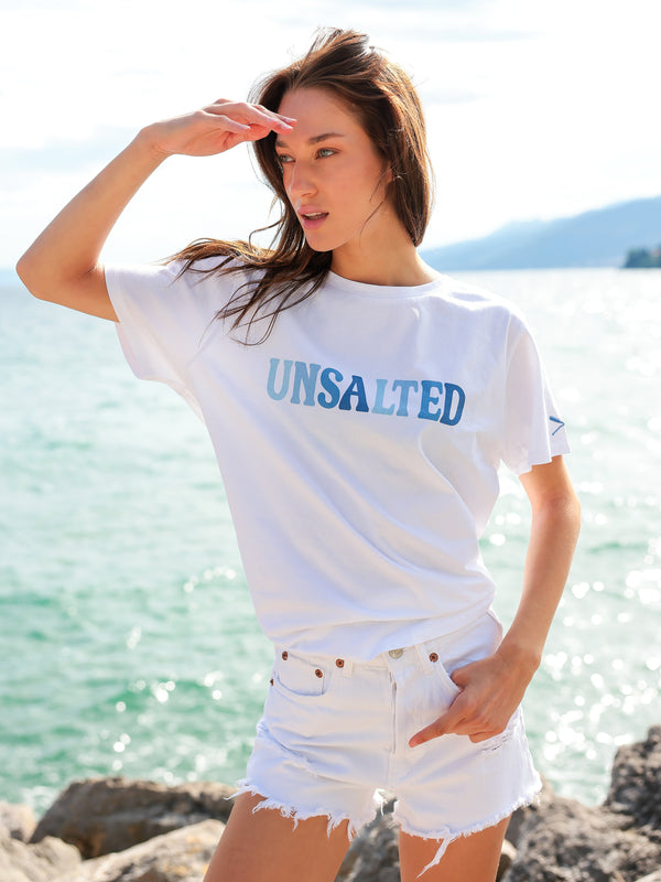 shiraleah Shiraleah "Unsalted" T-Shirt White