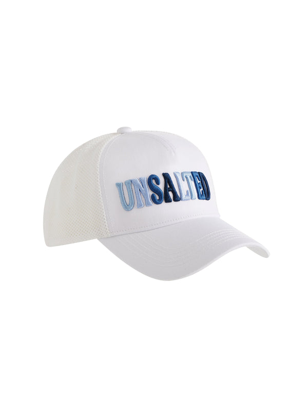 Shiraleah Shiraleah "Unsalted" Trucker Hat White
