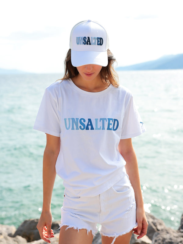 Shiraleah Shiraleah "Unsalted" Trucker Hat White