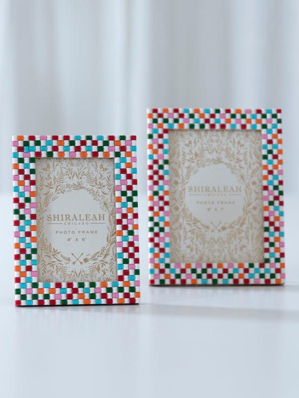 Shiraleah Shiraleah Viva 4" X 6" Mosaic Picture Frame Multi