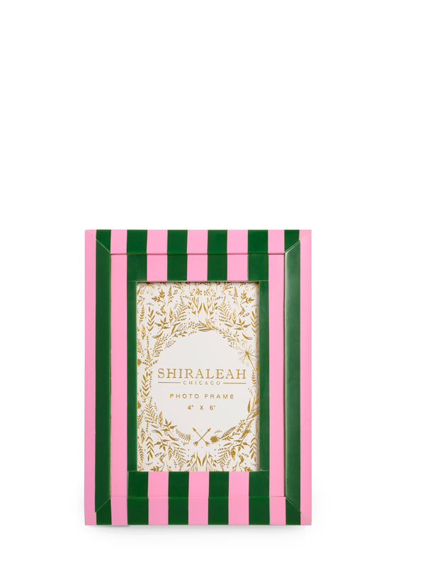 Shiraleah Shiraleah Viva 4" X 6" Striped Bevel Picture Frame