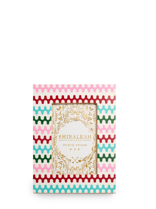 shiraleah Shiraleah Viva 4" x 6" Zig Zag Picture Frame Multi