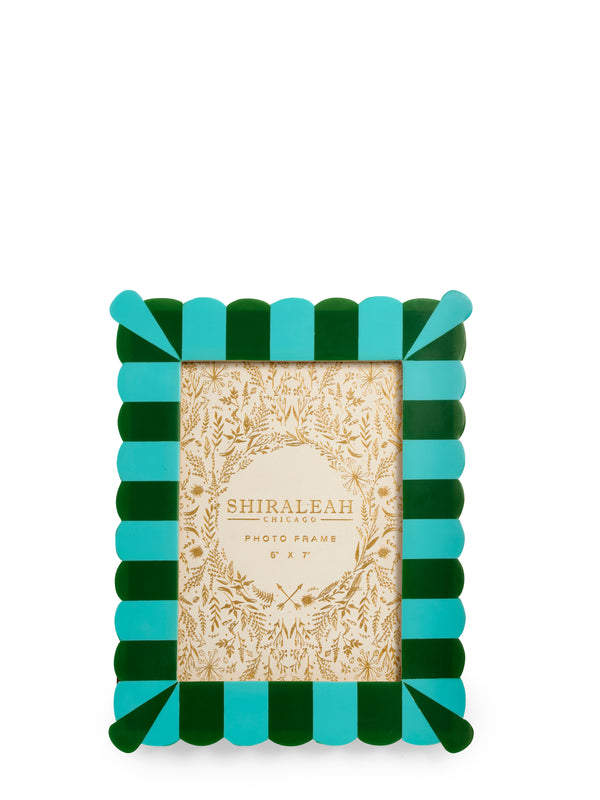 shiraleah Shiraleah Viva 5" x 7" Scalloped Picture Frame