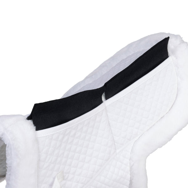 Shires ARMA SupaFleece Rimmed Shaped Pad With Corrective Shims