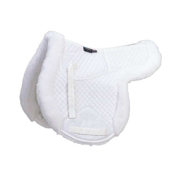 shires ARMA SupaFleece Rimmed Shaped Pad with Corrective Shims