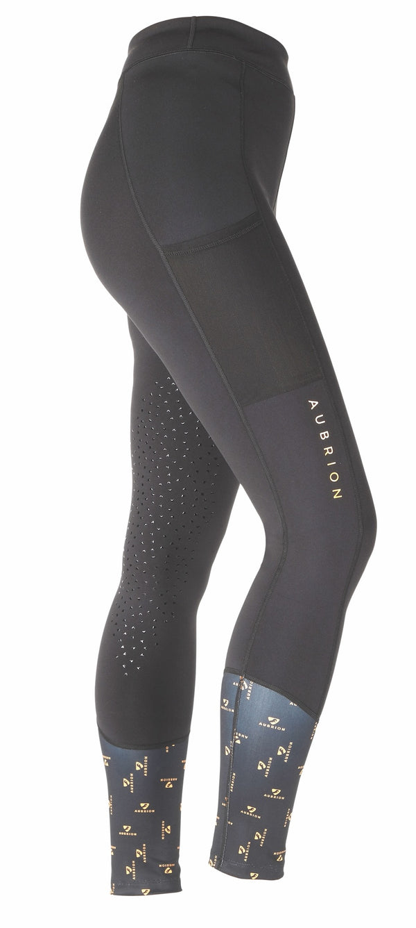 shires Aubrion Morden Summer Riding Tights-Maids
