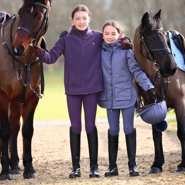 Shires Aubrion Non Stop Riding Tights - Young Rider