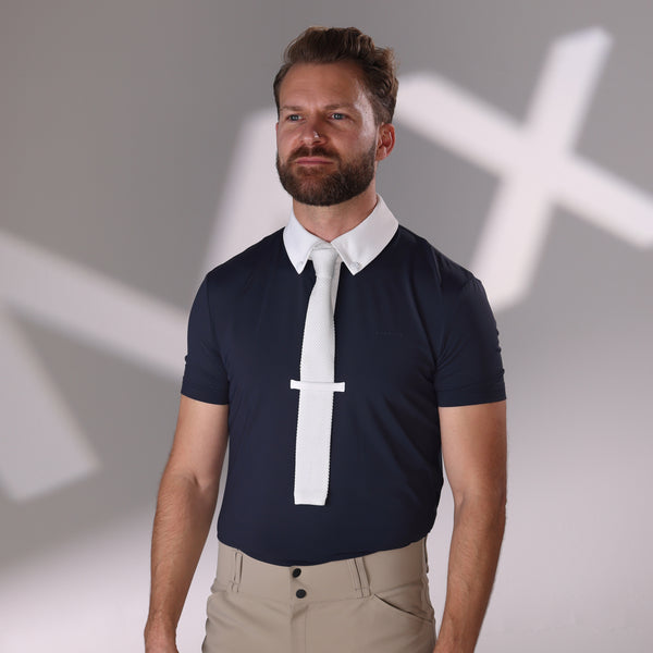 shires Aubrion Optima MX Zip Show Shirt - Mens