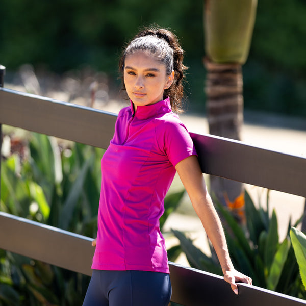 shires Aubrion React Short Sleeve Base Layer