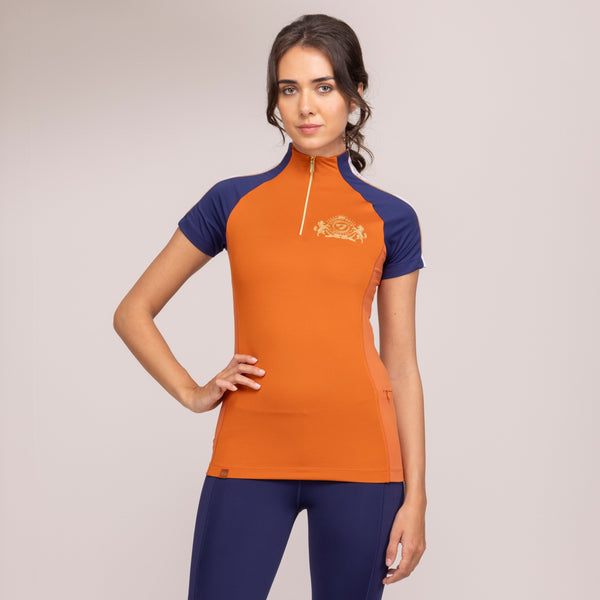 Shires Aubrion Team Short Sleeve Base Layer