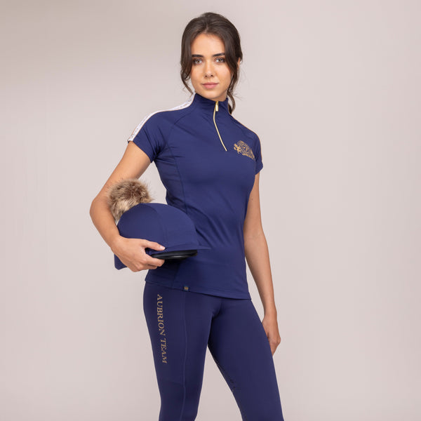 shires Aubrion Team Short Sleeve Base Layer