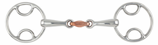 shires Bevel Bit With Copper Lozenge