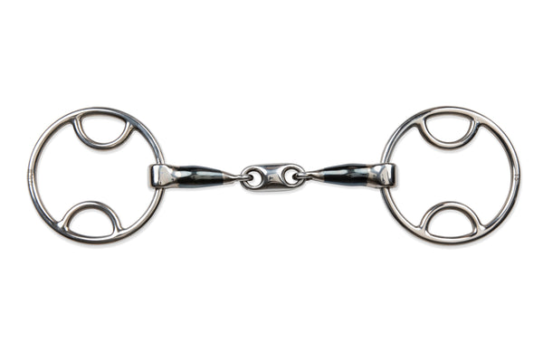 shires Blue Sweet Iron Bevel Bit with Lozenge