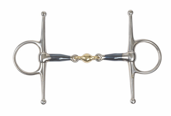 shires Blue Sweet Iron Full Cheek with Lozenge