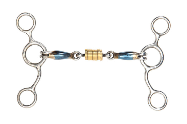 shires Blue Sweet Iron Tom Thumb with Roller Lk