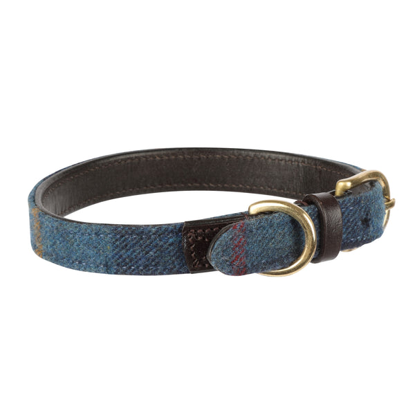 Shires Digby & Fox Tweed Dog Collar