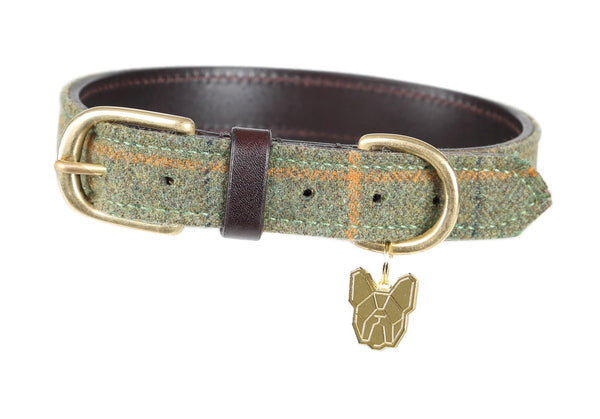 shires Digby & Fox Tweed Dog Collar