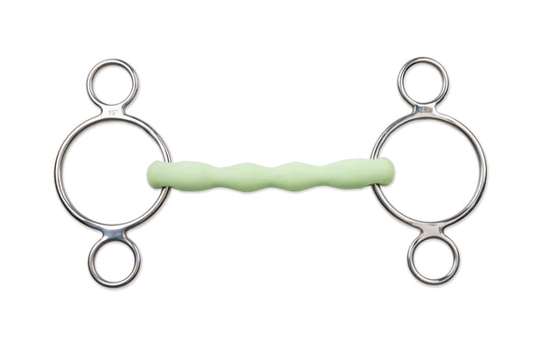 shires Equikind Two Ring Flexible Gag
