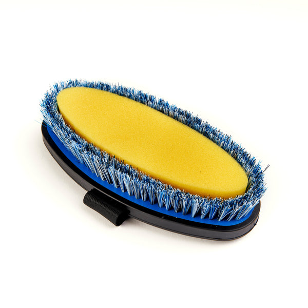 Shires EZI-GROOM Grip Body Wash Brush