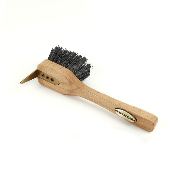 shires EZI-GROOM Premium Hoof Pick Brush