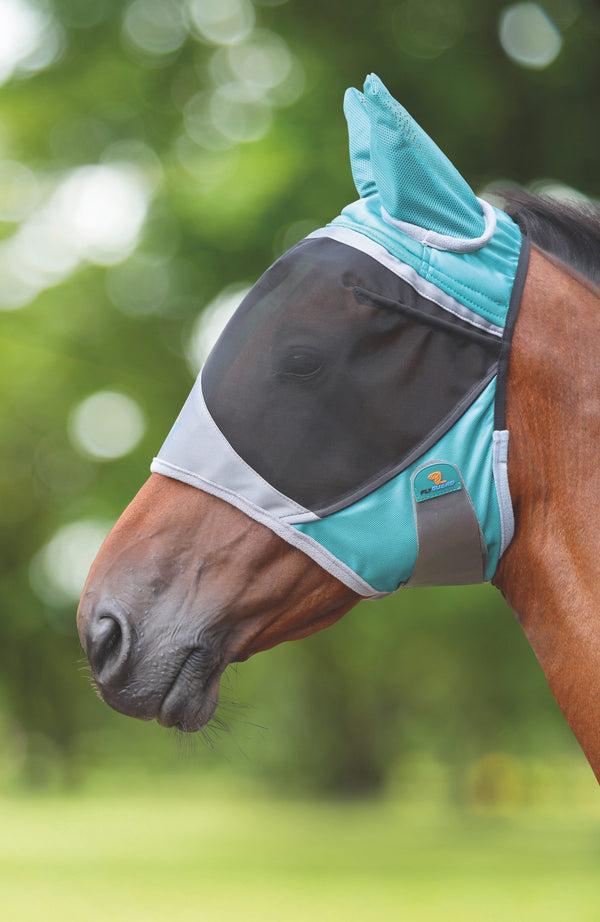 Shires FlyGuard Pro Deluxe Fly Mask With Ears