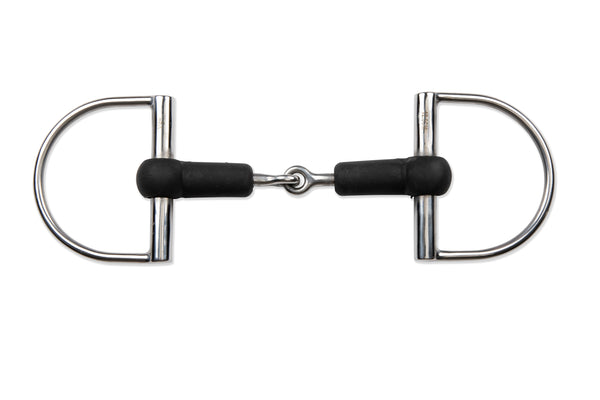 shires Hunter Dee Rubber Jointed Mouth