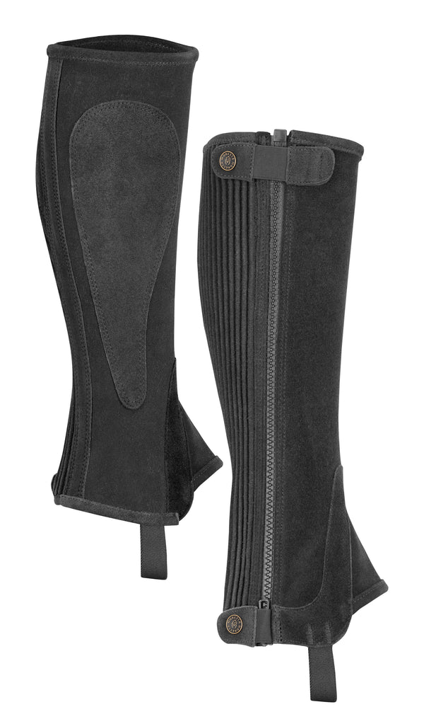 shires Moretta Suede Half Chaps - Adult