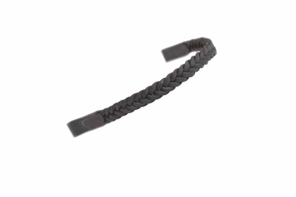 Shires Plaited Leather Browband