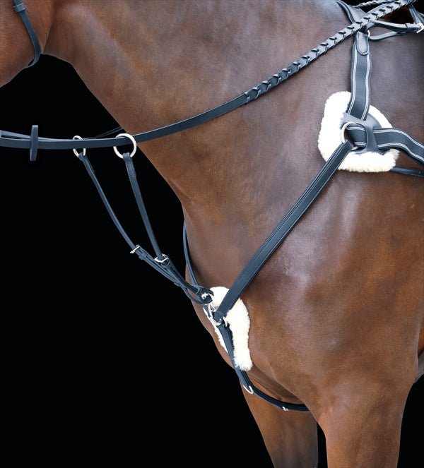 shires Rossano Five Point Breastplate
