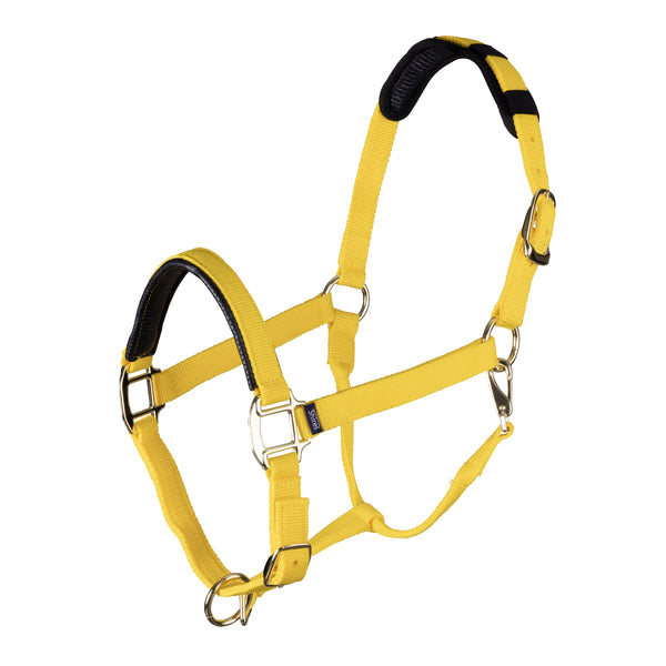 shires Topaz Leather Breakaway Nylon Headcollar