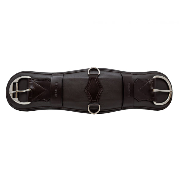 shires Velociti Leather Western Cinch