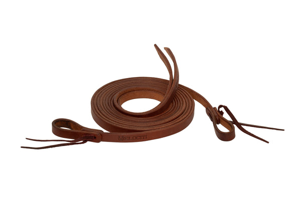 shires Velociti Split Reins with Ties