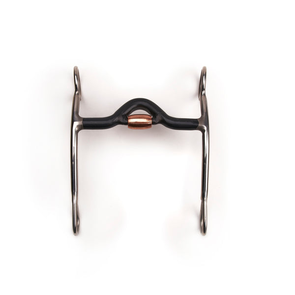 shires Solid Shank Sweet Iron Medium Port Copper Roller