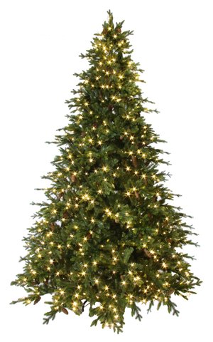 shishi Forest fir tree w/cones 1000LED EU d170;h275cm