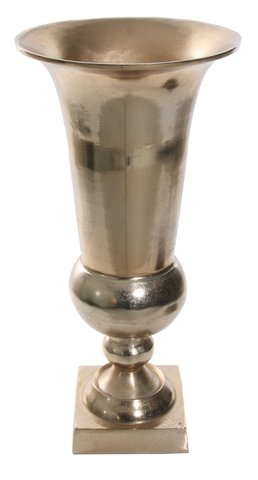 shishi Aluminum slim urn gold d31;h63cm