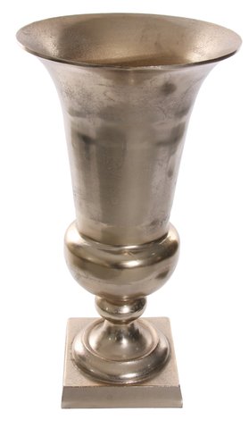 shishi Aluminum slim urn gold d41;h77cm