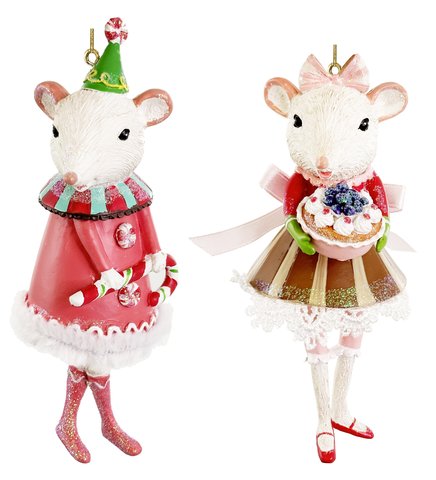 shishi Bakery mouse ornament mix2 12cm
