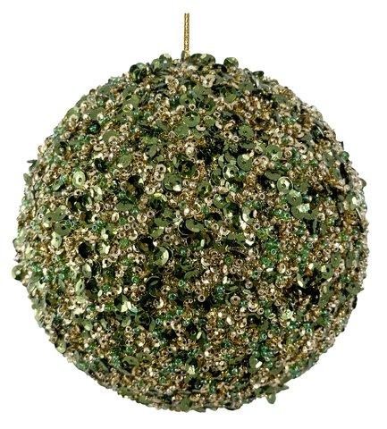 shishi Bead ball green gold 12cm