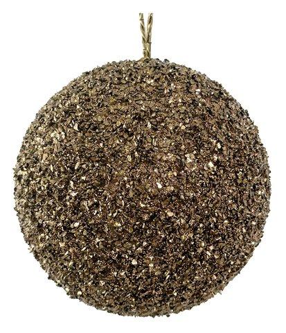 shishi Bead glitter ball brown 12cm